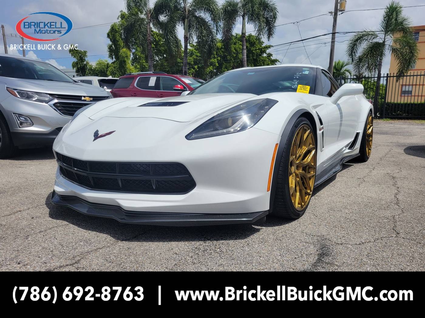 2017 Chevrolet Corvette Grand Sport 1LT — Coupe — 72,699 mi — Miami, FL