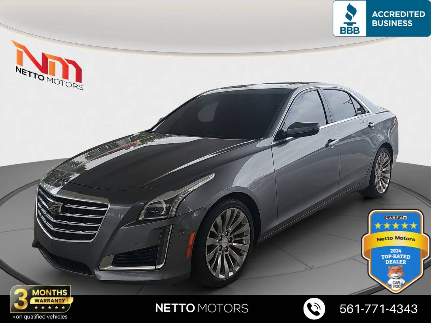 2019 Cadillac CTS Premium Luxury — Sedan — 83,001 mi — West Palm Beach, FL