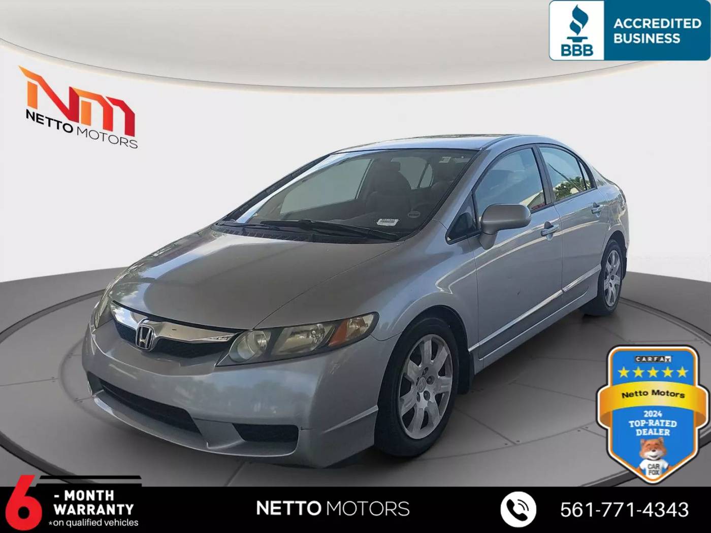 2010 Honda Civic LX — Sedan — 67,263 mi — West Palm Beach, FL