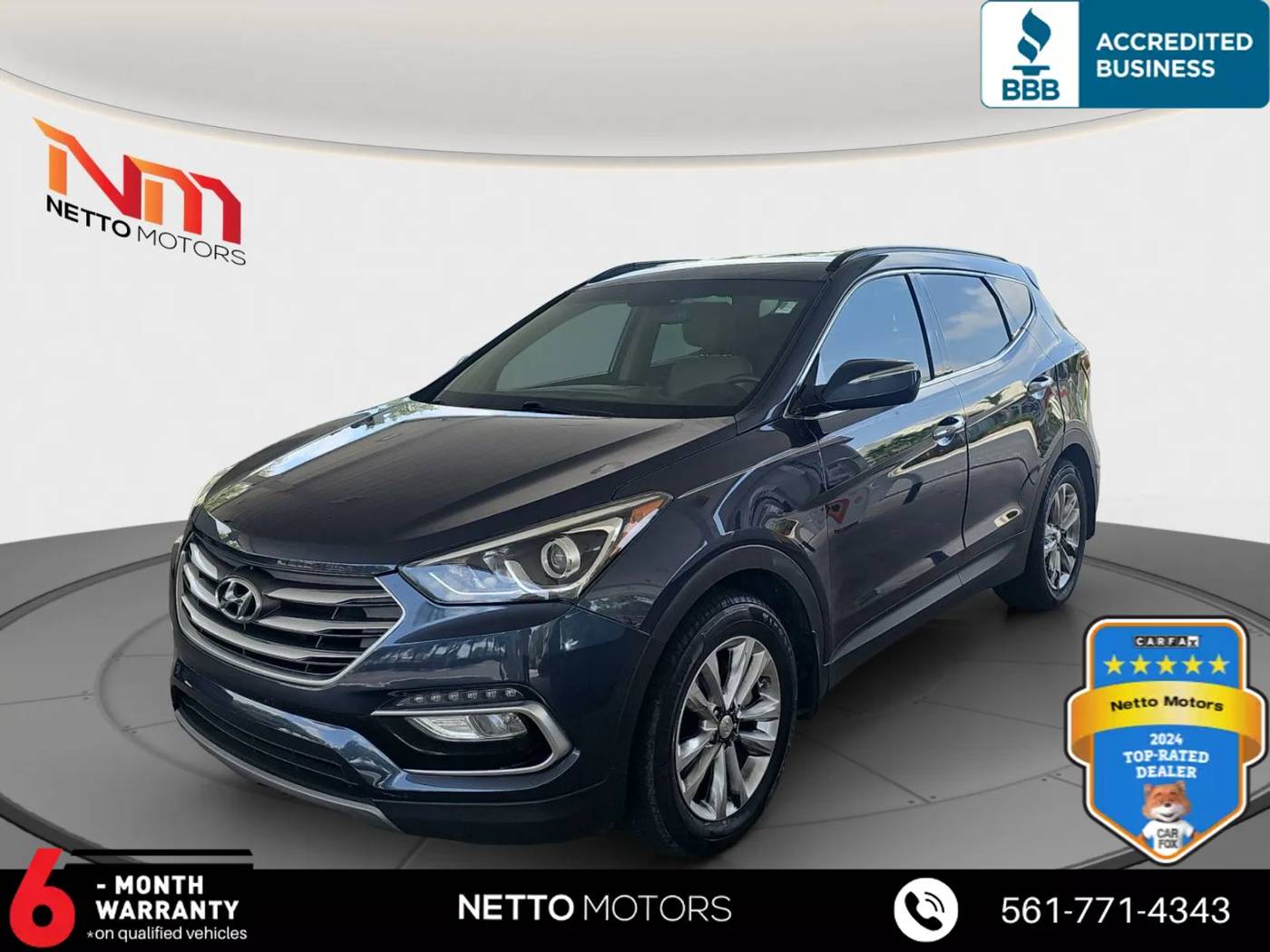 2018 Hyundai Santa Fe Sport 2.0T — SUV — 97,992 mi — West Palm Beach, FL