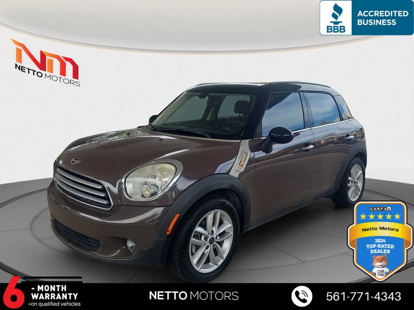 2013 MINI Countryman Cooper — SUV — 93,111 mi — West Palm Beach, FL