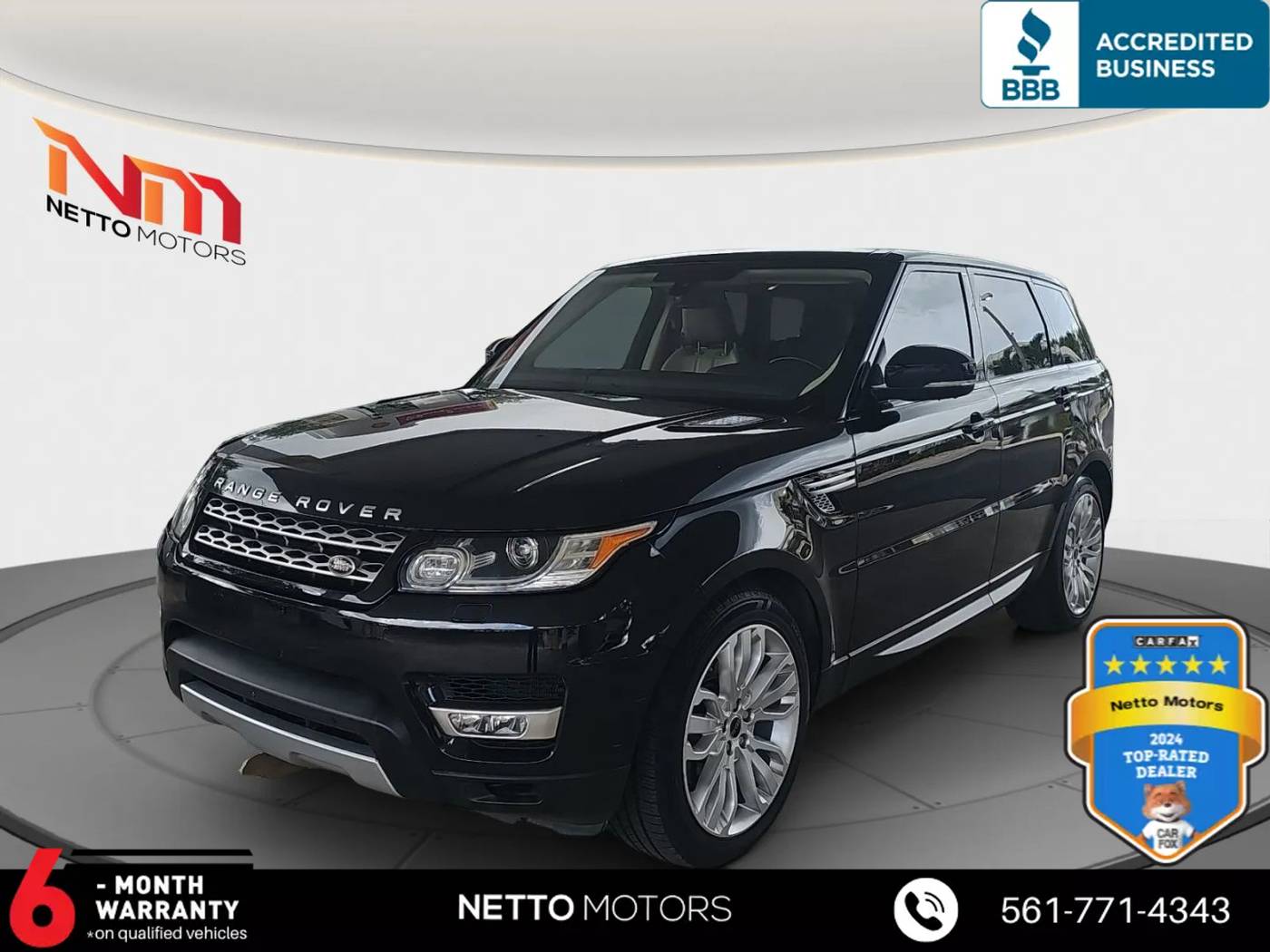 2016 Land Rover Range Rover Sport HSE — SUV — 78,448 mi — West Palm Beach, FL