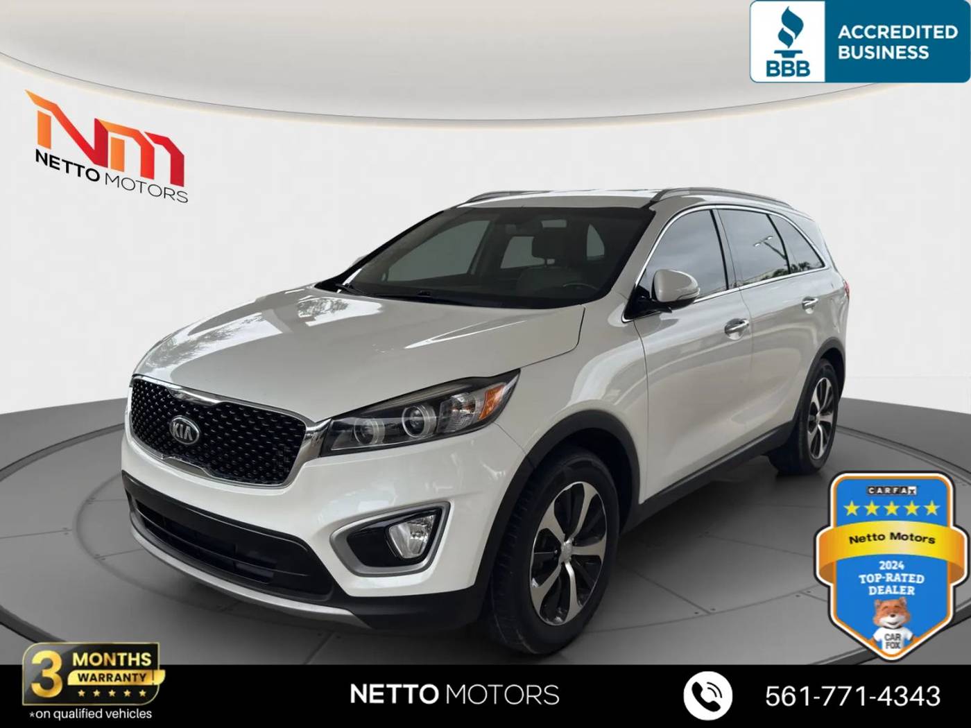 2018 Kia Sorento EX — SUV — 73,272 mi — West Palm Beach, FL