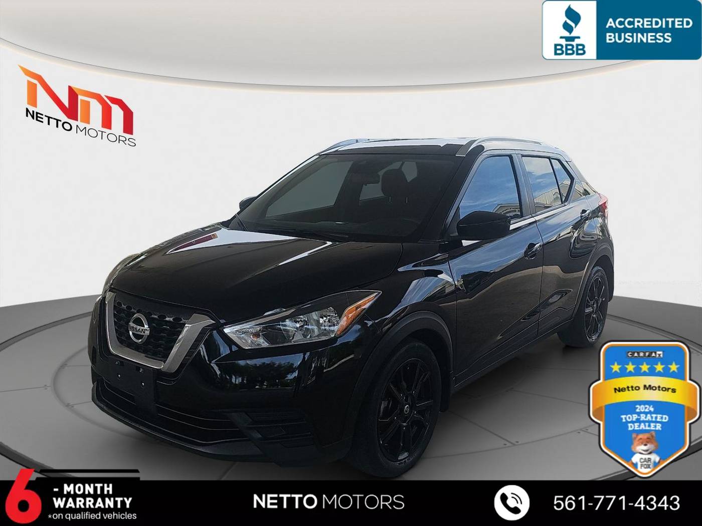 2020 Nissan Kicks SV — SUV — 80,258 mi — West Palm Beach, FL