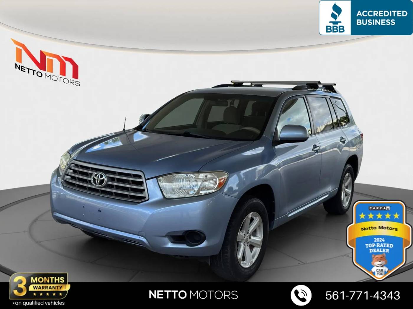 2008 Toyota Highlander Base — SUV — 127,548 mi — West Palm Beach, FL