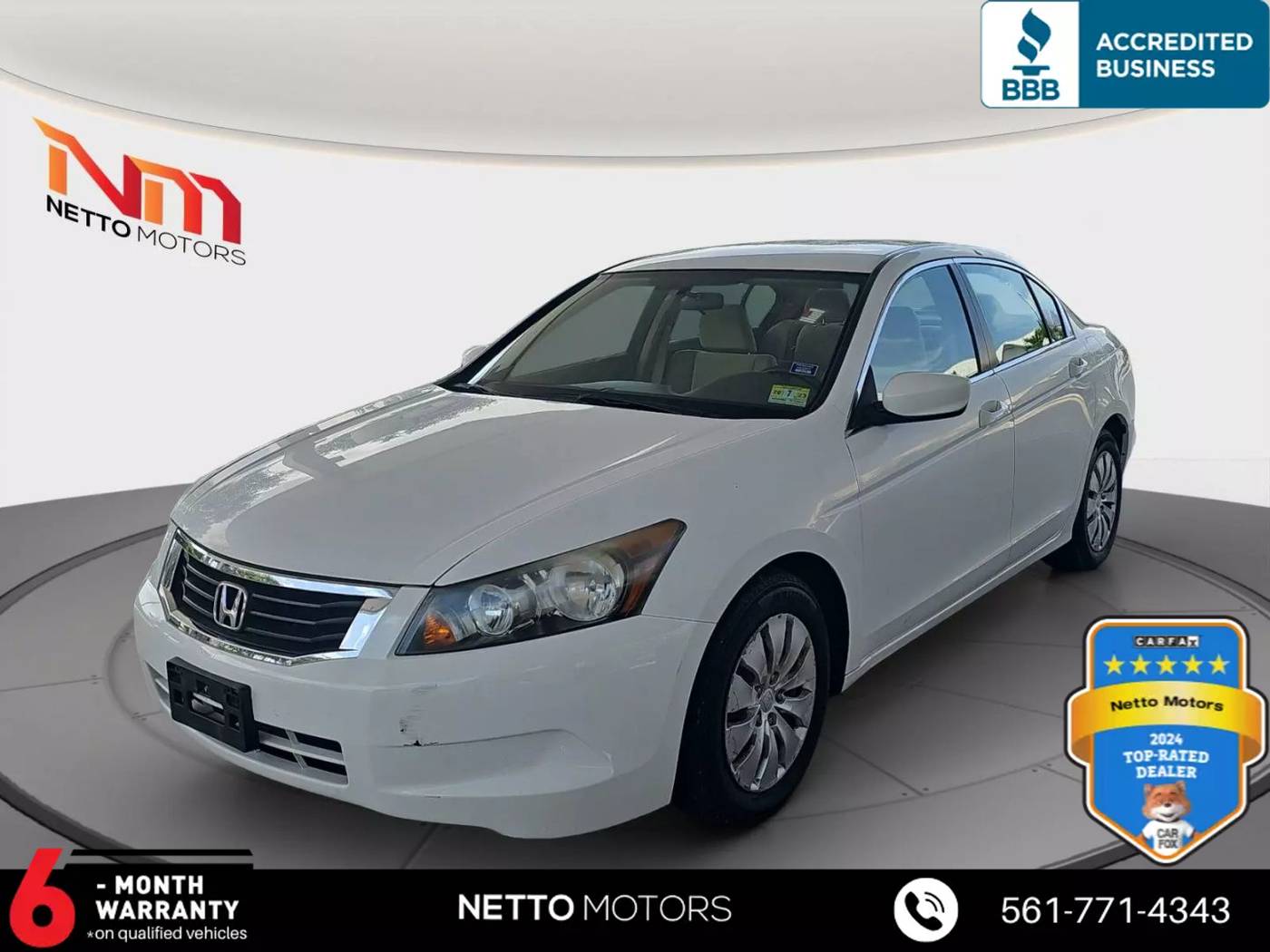 2010 Honda Accord LX — Sedan — 131,485 mi — West Palm Beach, FL