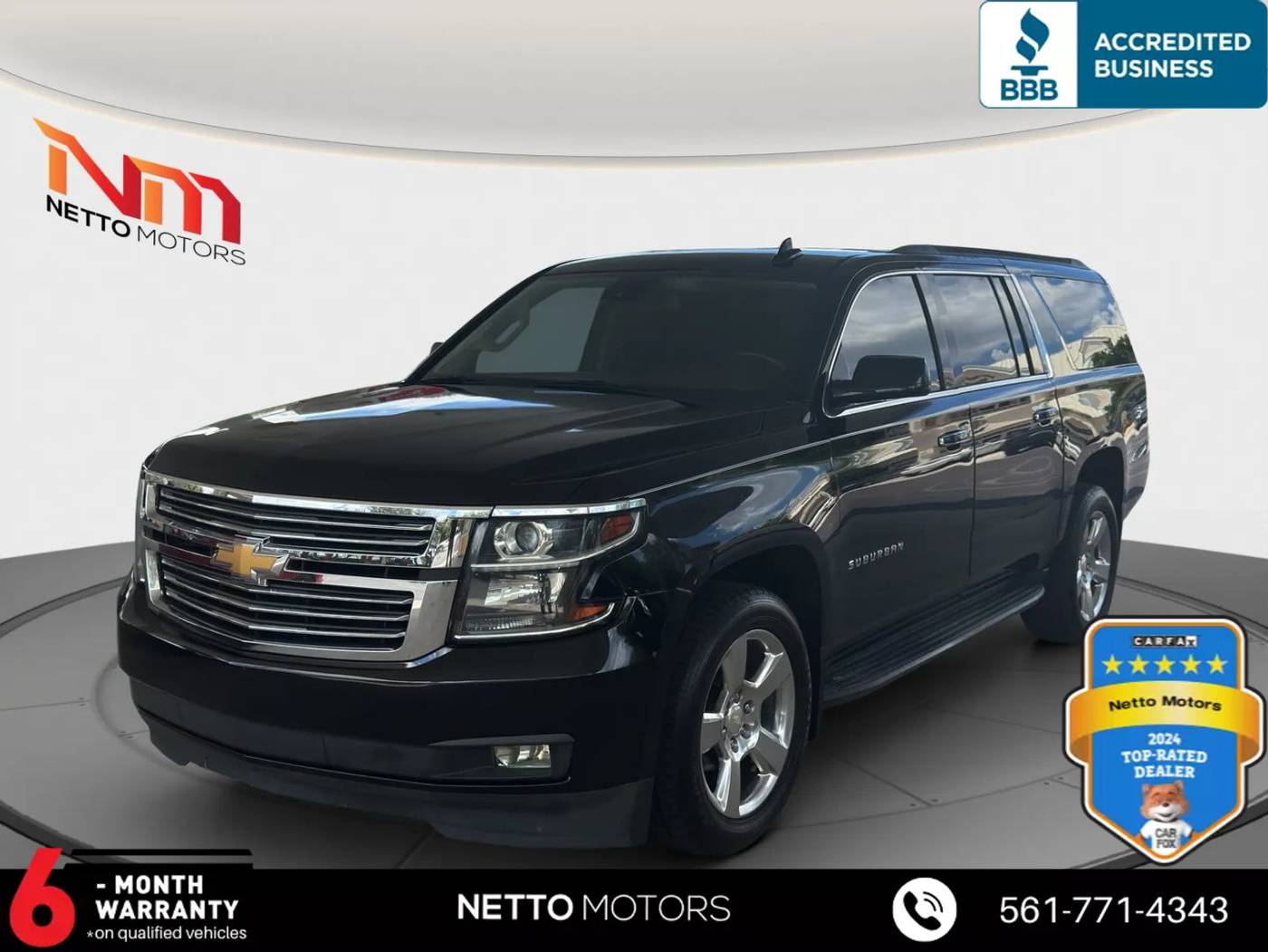 2017 Chevrolet Suburban LT — SUV — 86,938 mi — West Palm Beach, FL
