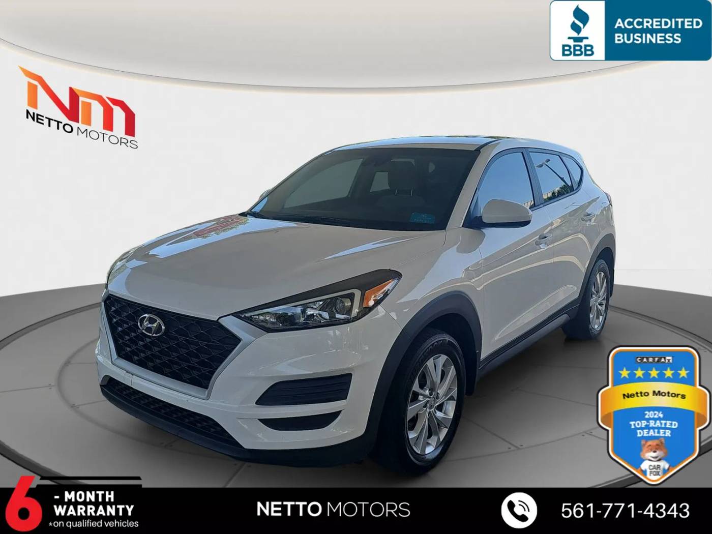 2020 Hyundai Tucson SE — SUV — 83,384 mi — West Palm Beach, FL