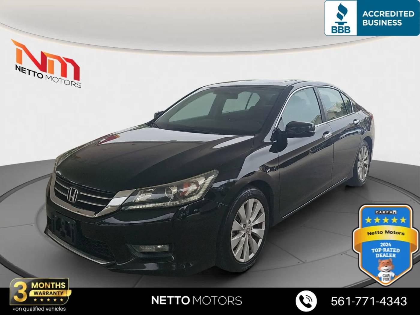 2015 Honda Accord EX — Sedan — 126,207 mi — West Palm Beach, FL
