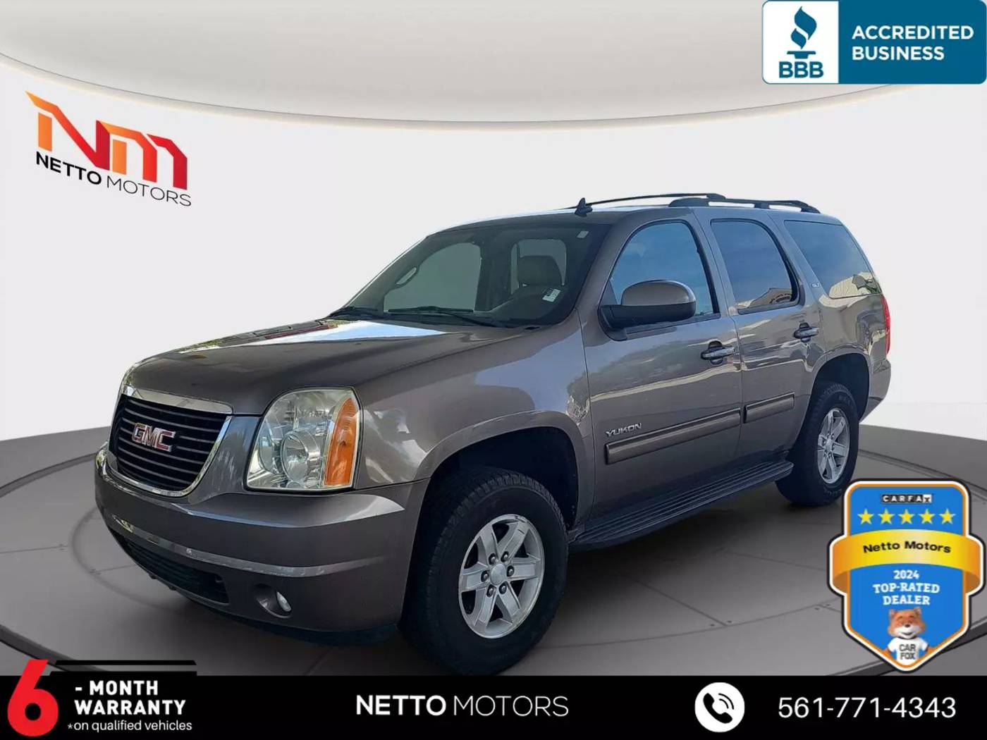 2013 GMC Yukon SLT — SUV — 88,774 mi — West Palm Beach, FL