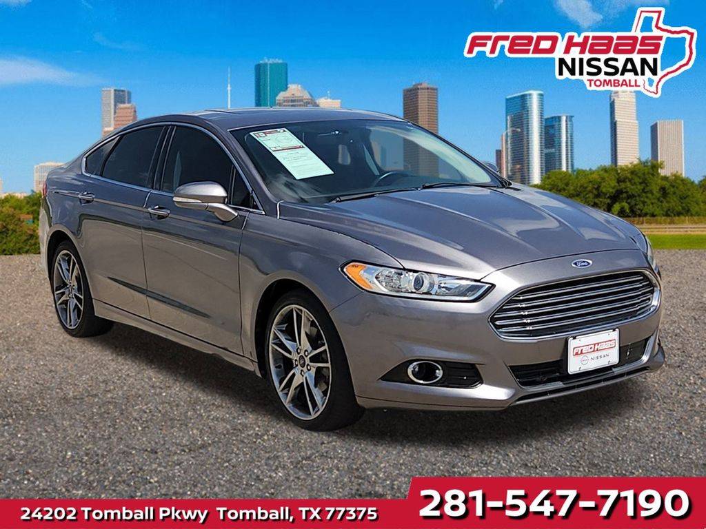 2013 Ford Fusion Titanium — Sedan — 114,039 mi — Tomball, TX