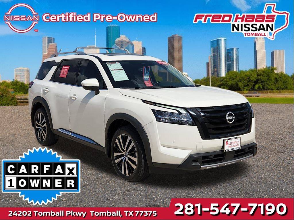 2023 Nissan Pathfinder Platinum — SUV — 17,993 mi — Tomball, TX