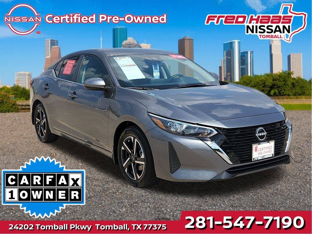 2025 Nissan Sentra SV — Sedan — 12,796 mi — Tomball, TX