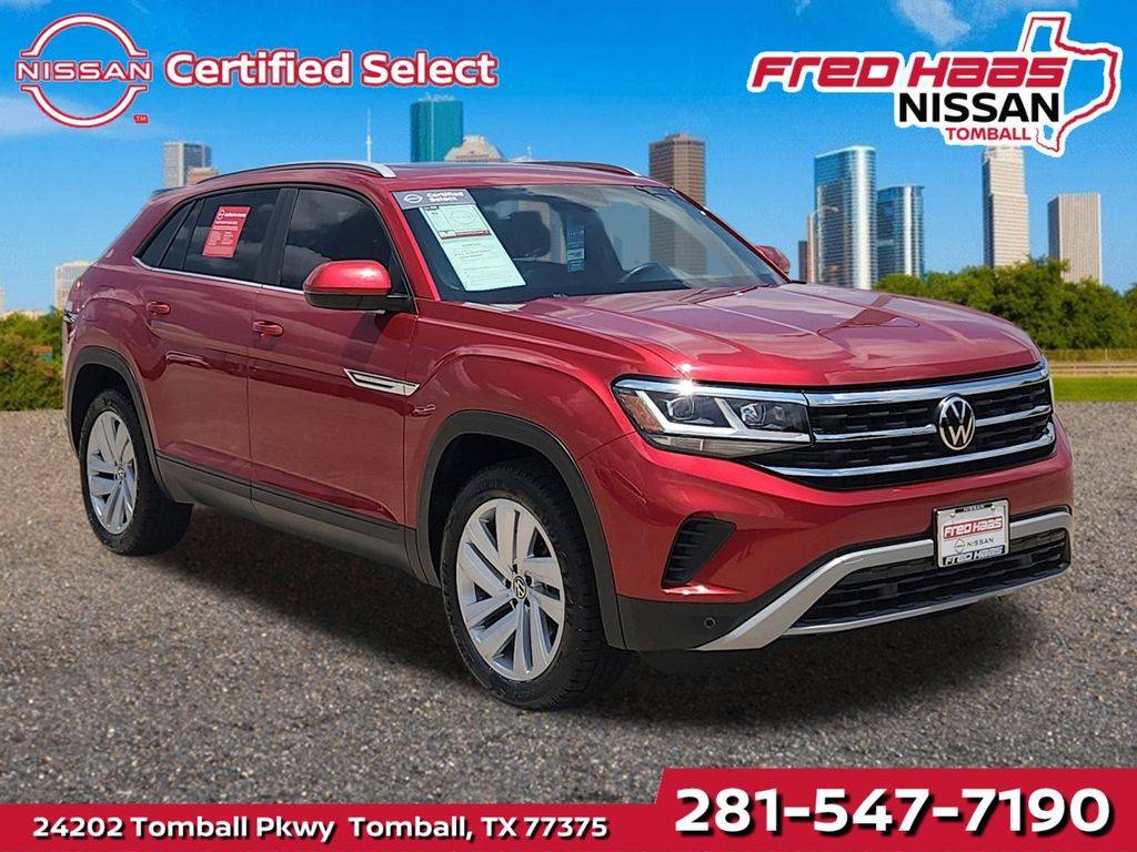 2022 Volkswagen Atlas Cross Sport SE with Technology — SUV — 60,240 mi — Tomball, TX