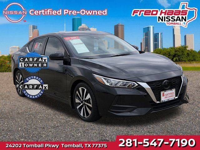 2021 Nissan Sentra SV — Sedan — 49,369 mi — Tomball, TX