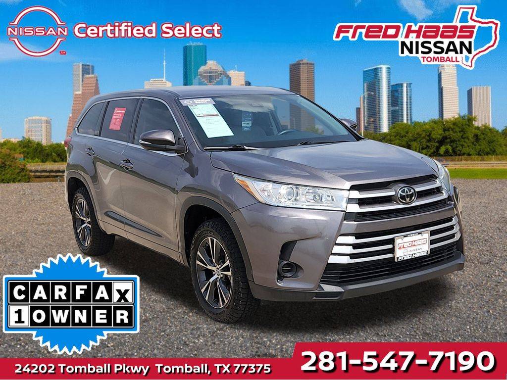2018 Toyota Highlander LE V6 — SUV — 97,252 mi — Tomball, TX