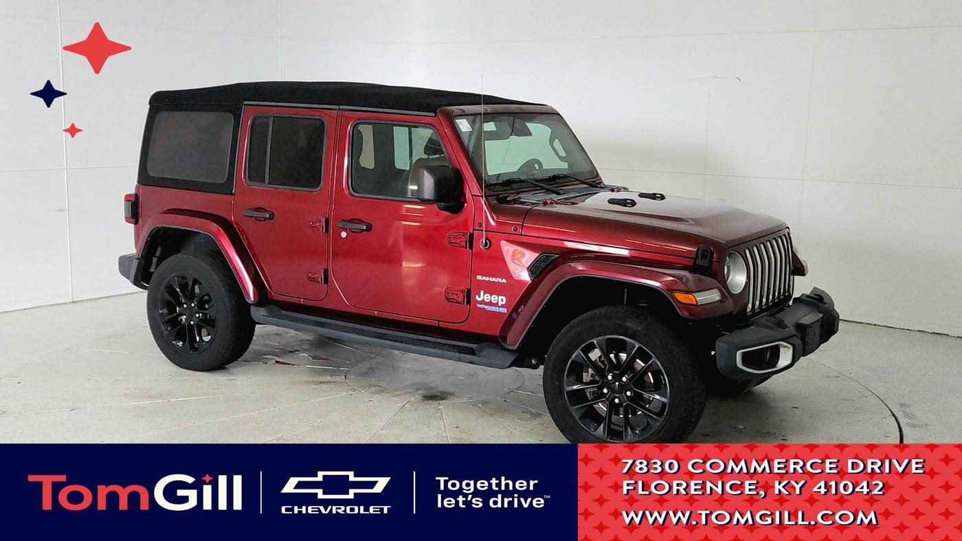 2021 Jeep Wrangler Sahara 4xe — SUV — 55,219 mi — Florence, KY