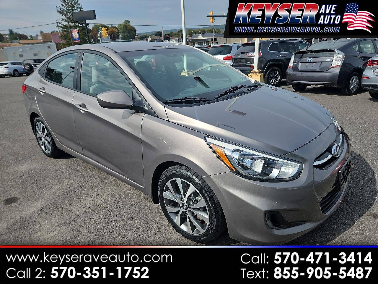 2017 Hyundai Accent Value Edition — Sedan — 39,100 mi — Moosic, PA