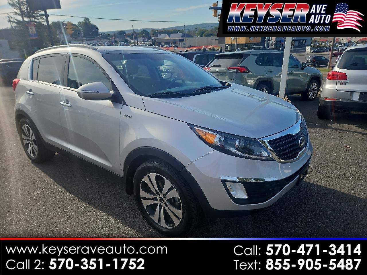 2013 Kia Sportage EX — SUV — 46,410 mi — Moosic, PA