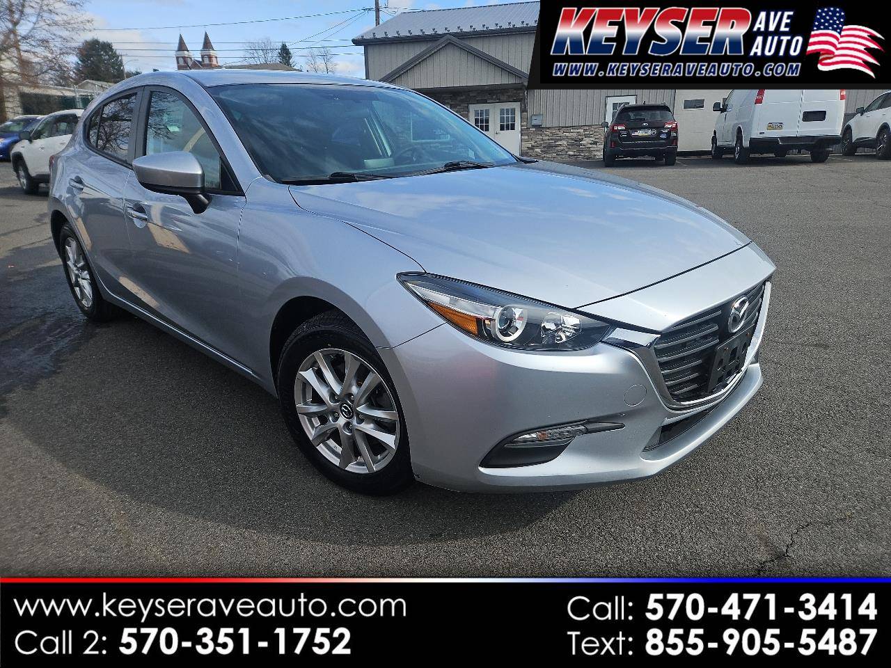 2017 Mazda Mazda3 Sport — Hatchback — 53,000 mi — Moosic, PA