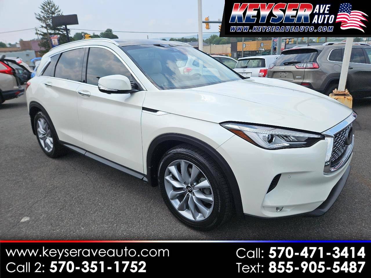 2021 INFINITI QX50 ESSENTIAL — SUV — 63,400 mi — Moosic, PA