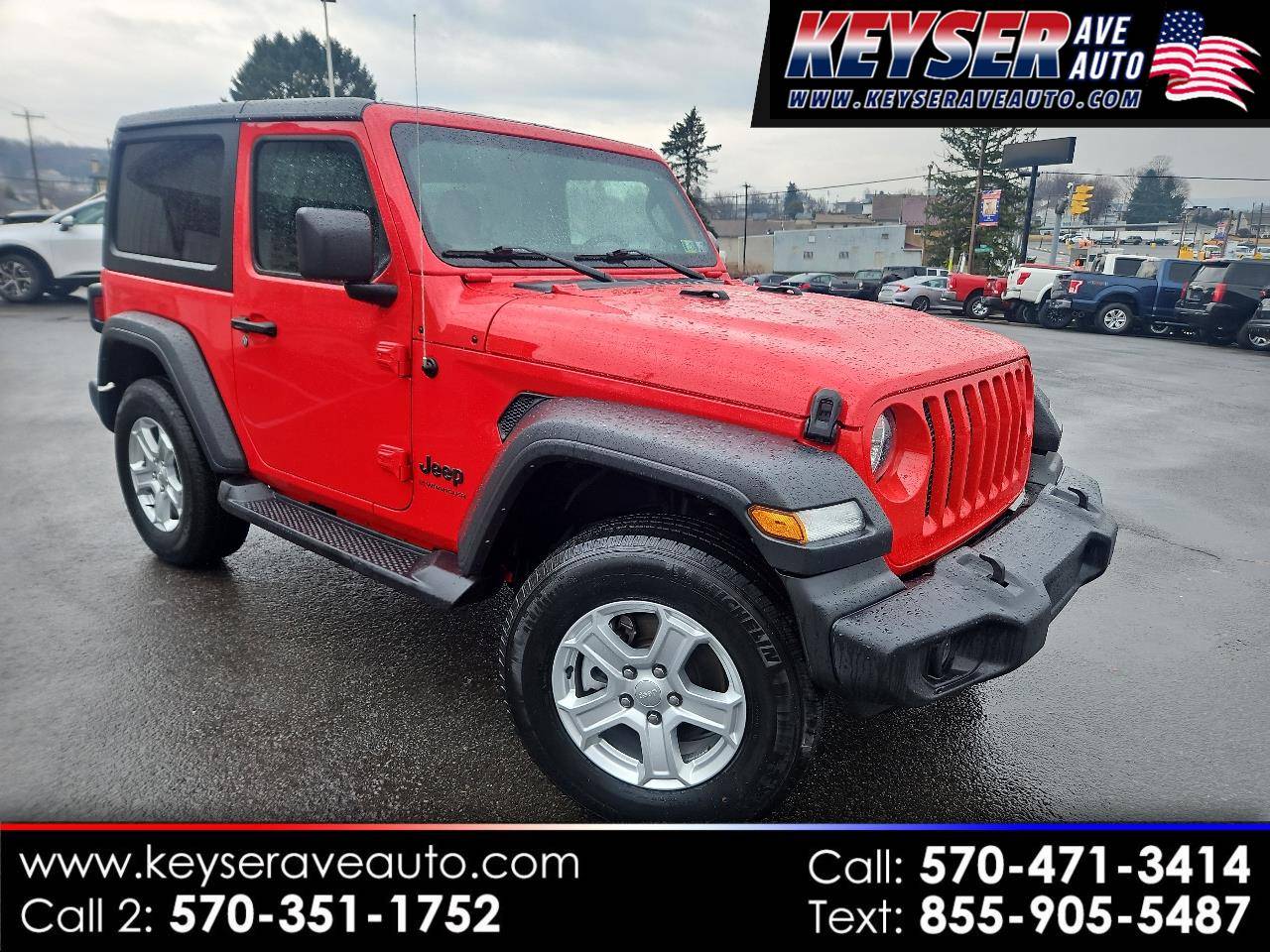2023 Jeep Wrangler Sport S — SUV — 11,455 mi — Moosic, PA