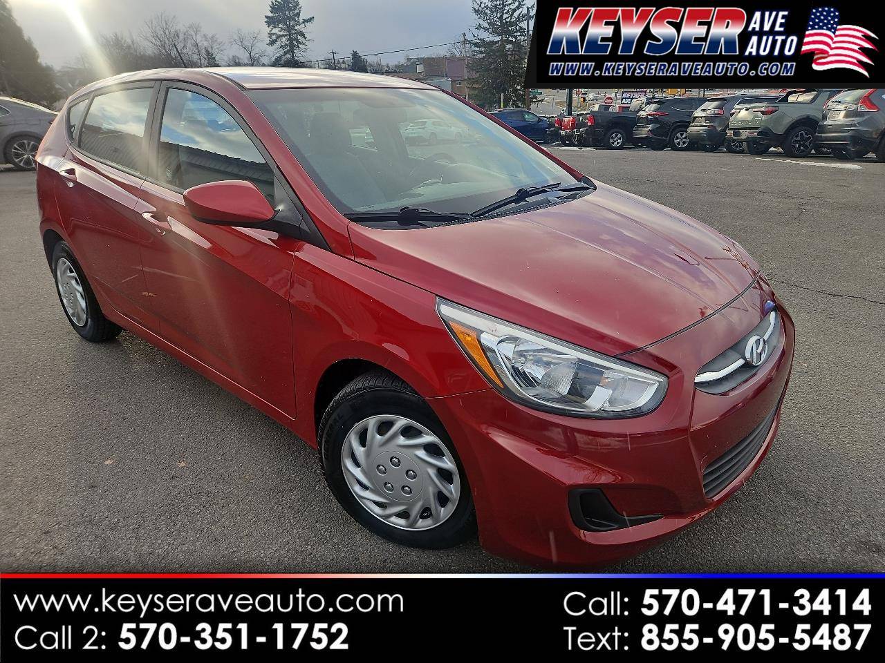2017 Hyundai Accent SE — Hatchback — 74,501 mi — Moosic, PA