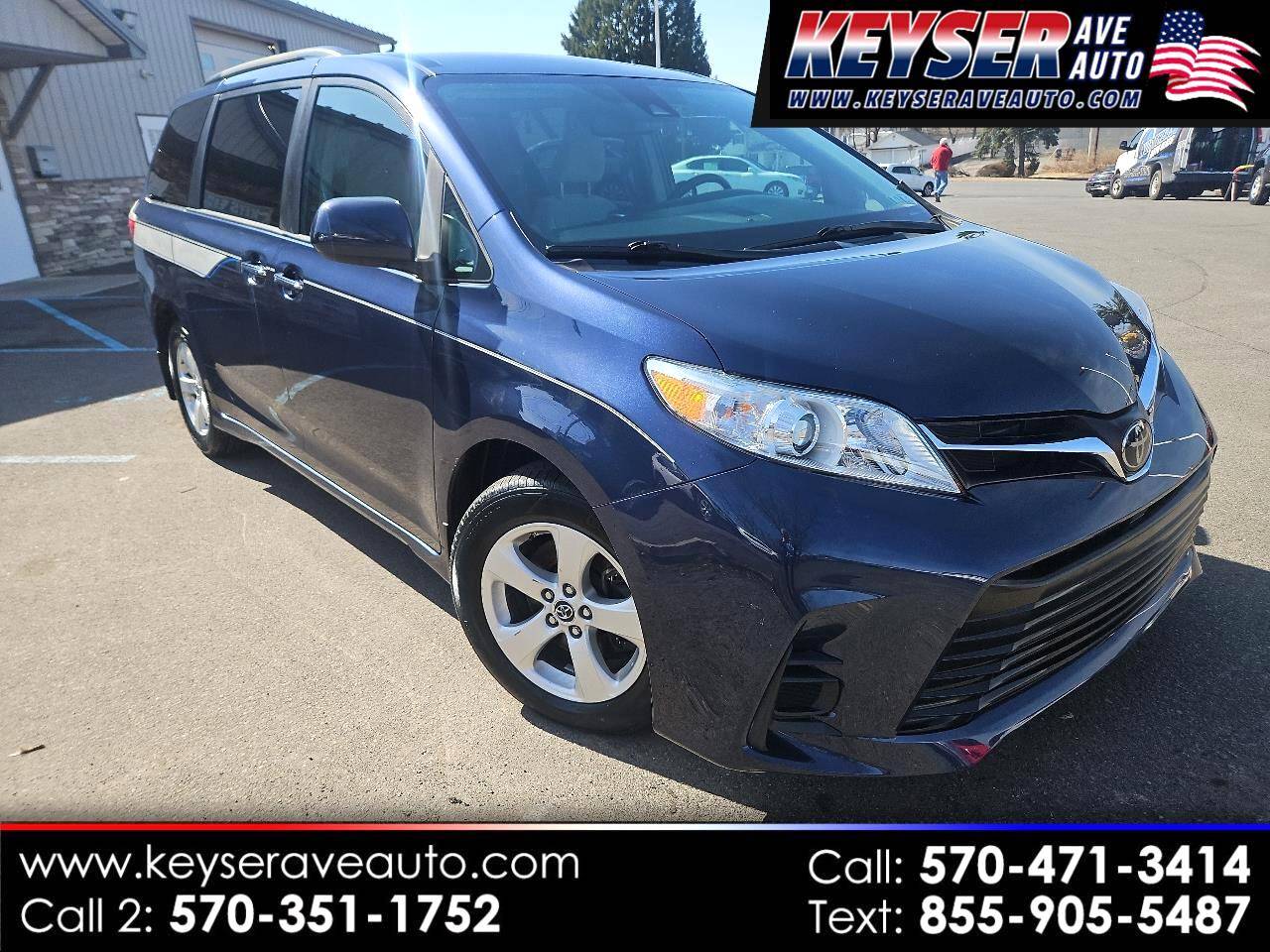 2019 Toyota Sienna LE — Minivan — 48,000 mi — Moosic, PA