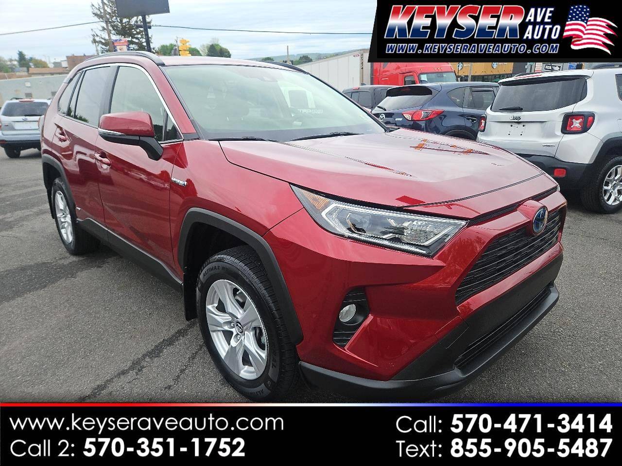 2019 Toyota RAV4 Hybrid XLE — SUV — 65,450 mi — Moosic, PA