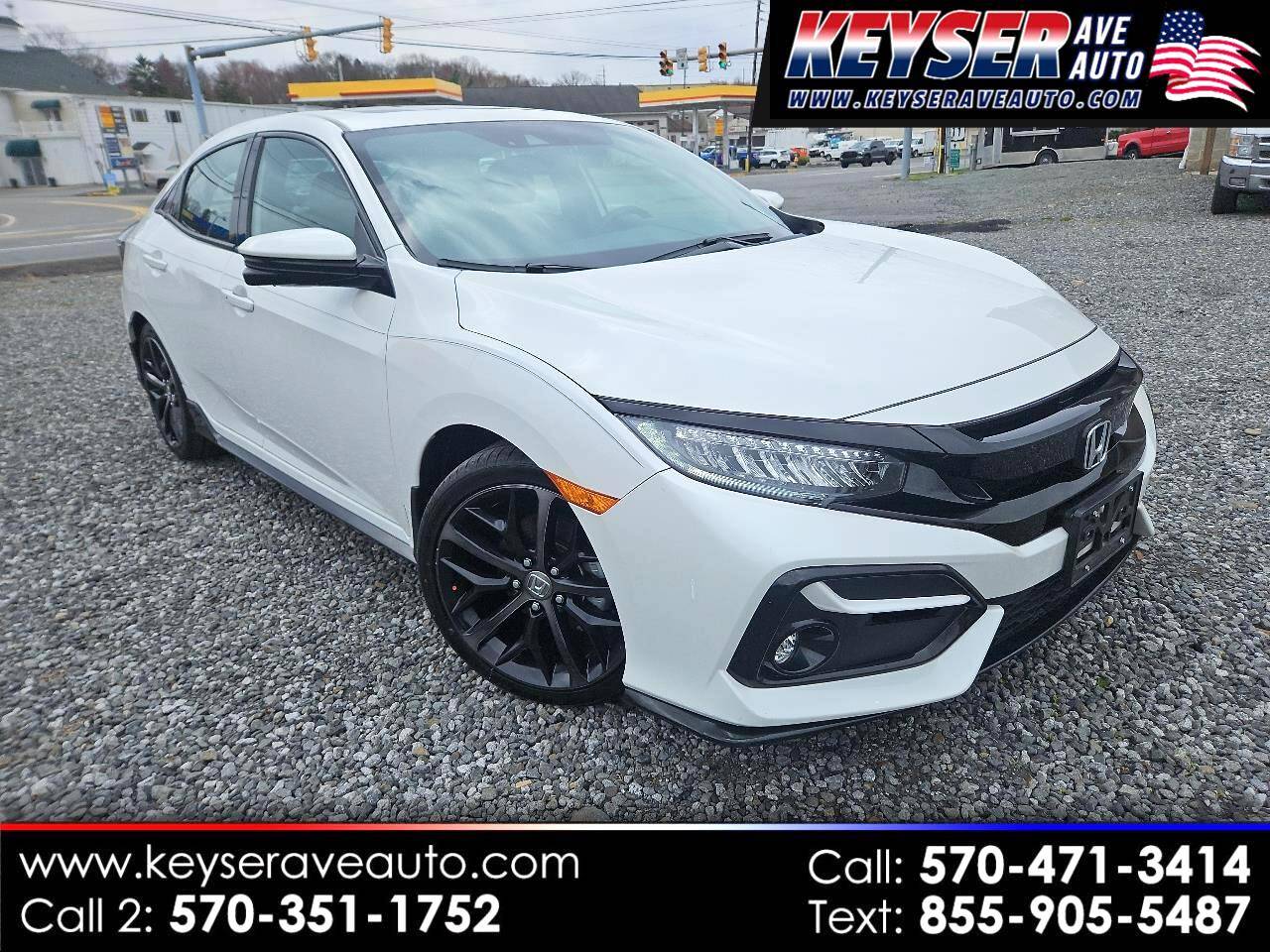 2020 Honda Civic Sport Touring — Hatchback — 28,710 mi — Moosic, PA