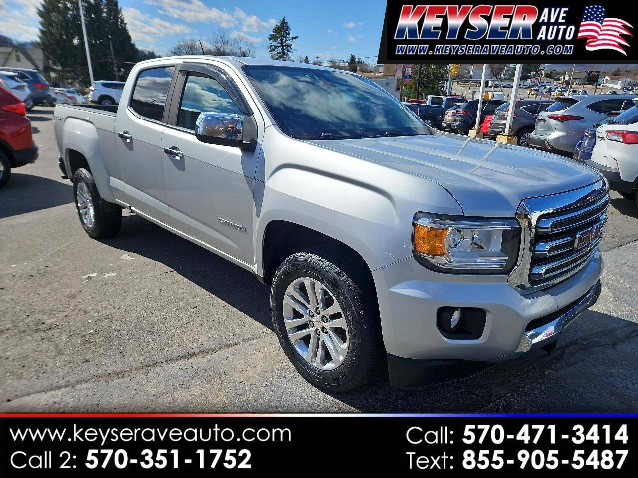 2017 GMC Canyon SLT — Pickup Truck — 43,650 mi — Moosic, PA