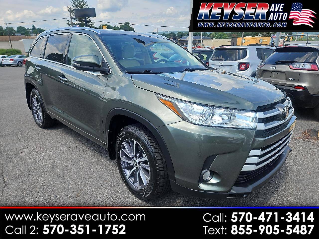 2017 Toyota Highlander XLE — SUV — 92,687 mi — Moosic, PA