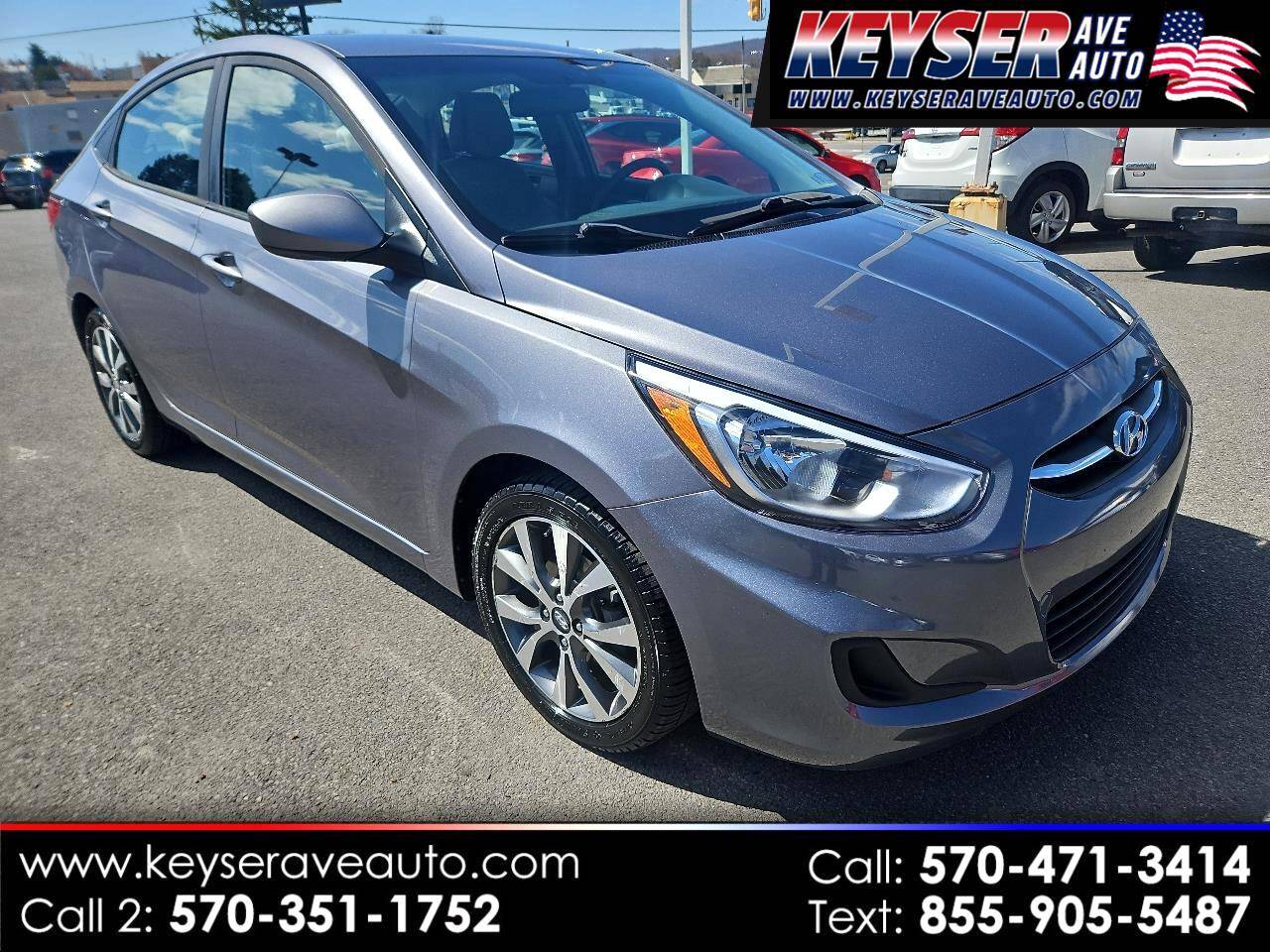 2017 Hyundai Accent Value Edition — Sedan — 29,550 mi — Moosic, PA