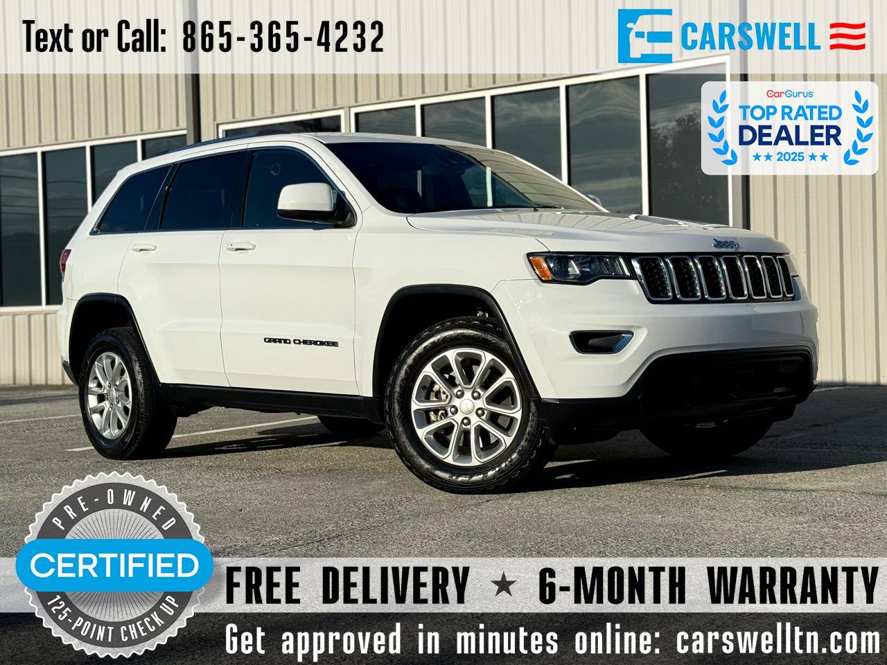 2021 Jeep Grand Cherokee WK Laredo X — SUV — 120,637 mi — Sevierville, TN