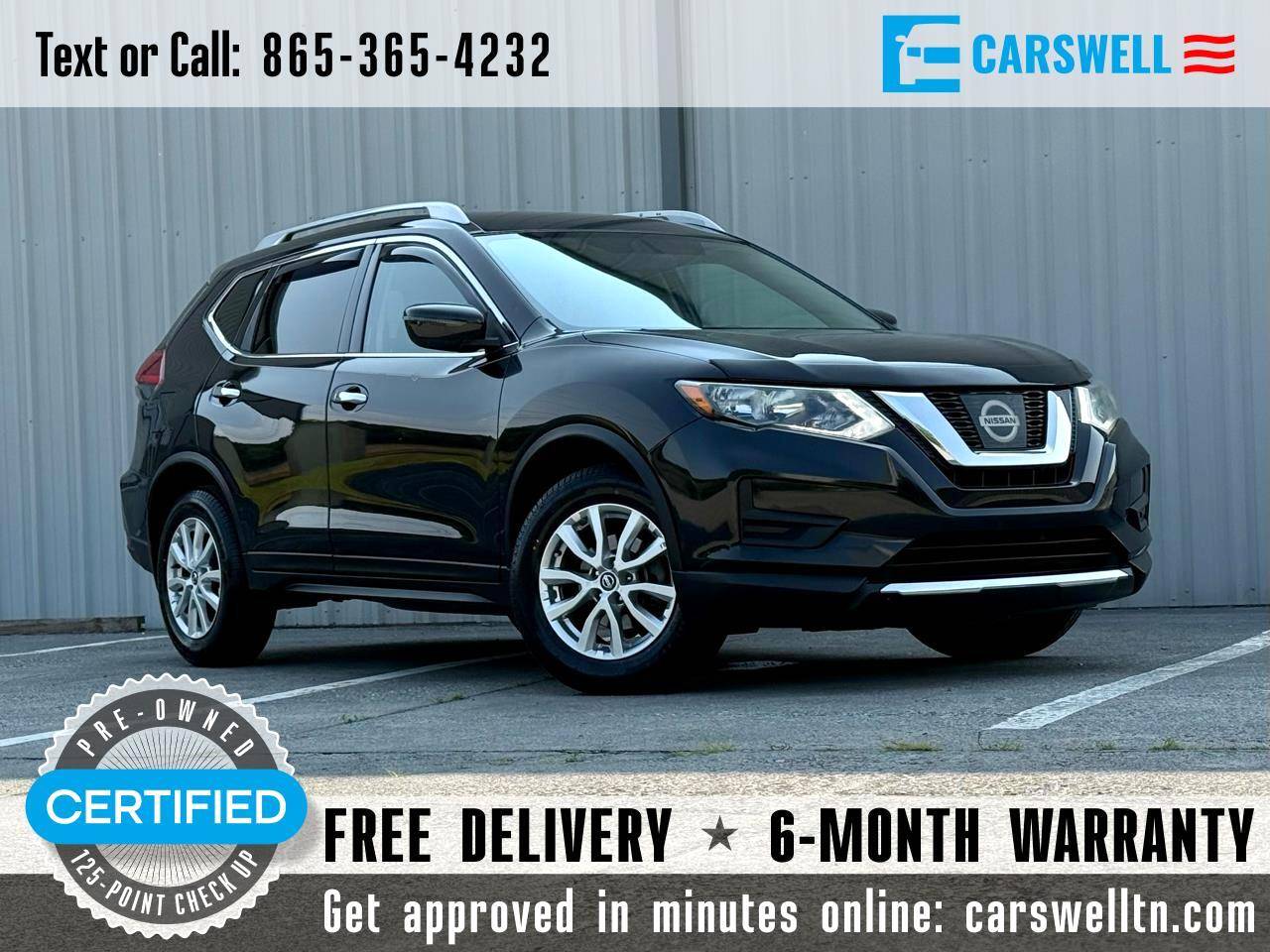 2017 Nissan Rogue SV — SUV — 126,598 mi — Sevierville, TN