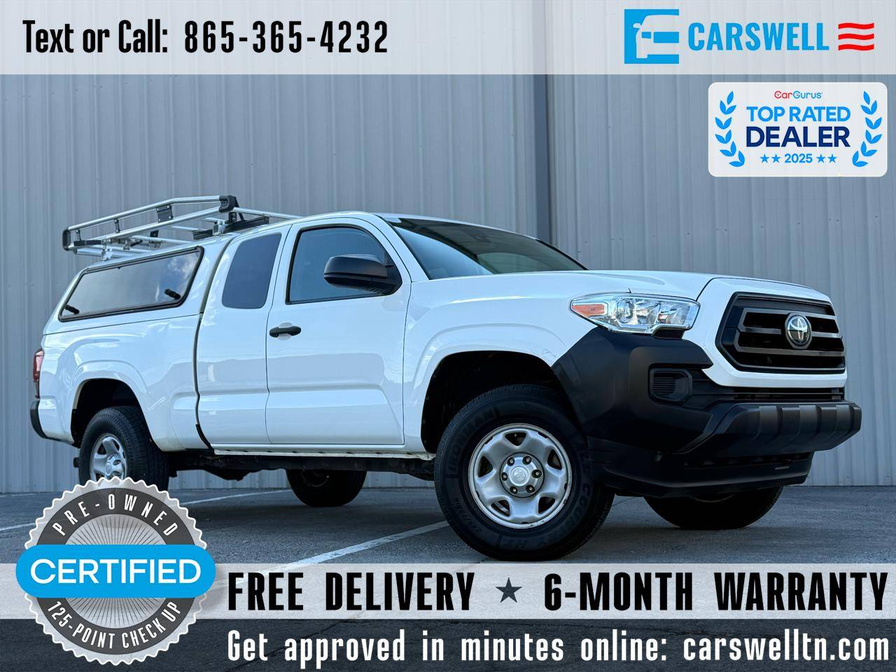 2021 Toyota Tacoma SR — Pickup Truck — 118,321 mi — Sevierville, TN