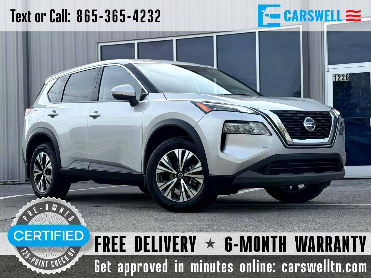 2021 Nissan Rogue SV — SUV — 130,256 mi — Sevierville, TN