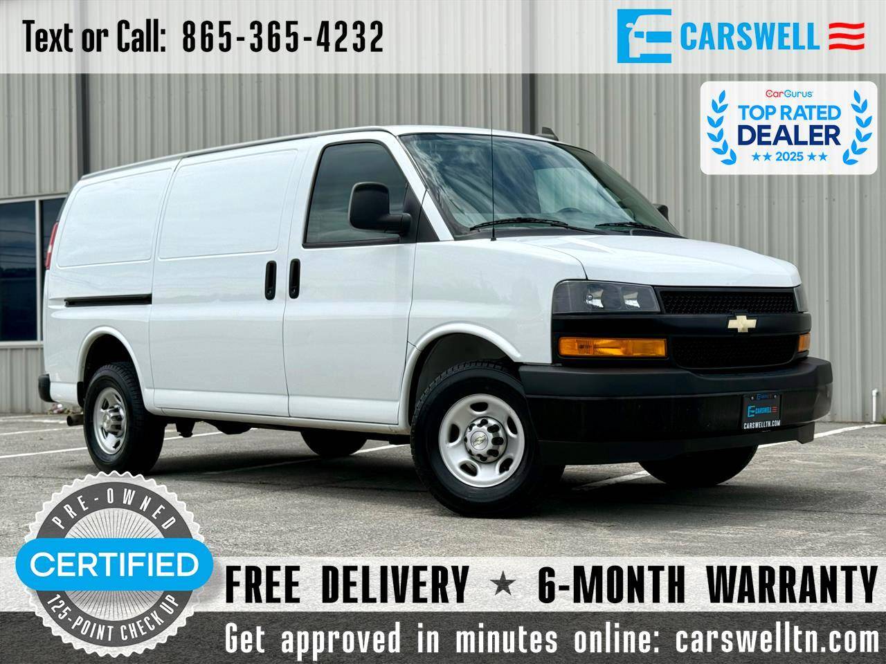 2021 Chevrolet Express Cargo Van Base — Cargo Van — 119,804 mi — Sevierville, TN