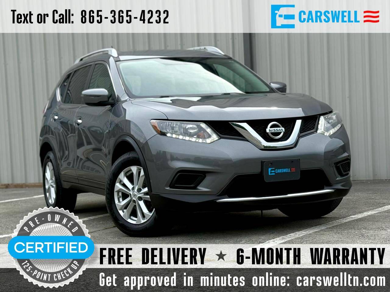 2016 Nissan Rogue SV — SUV — 117,387 mi — Sevierville, TN