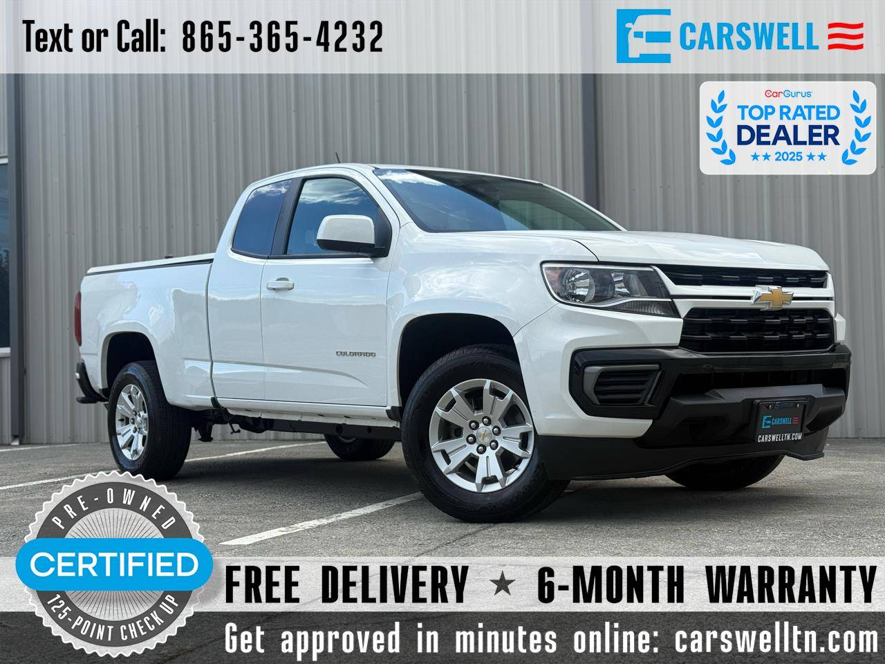 2022 Chevrolet Colorado LT — Pickup Truck — 94,928 mi — Sevierville, TN