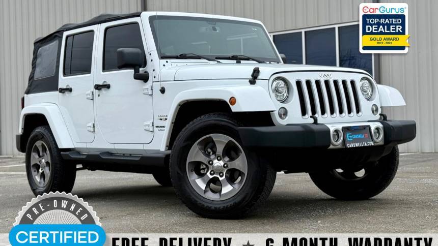 2018 Jeep Wrangler Sahara — SUV — 89,133 mi — Sevierville, TN