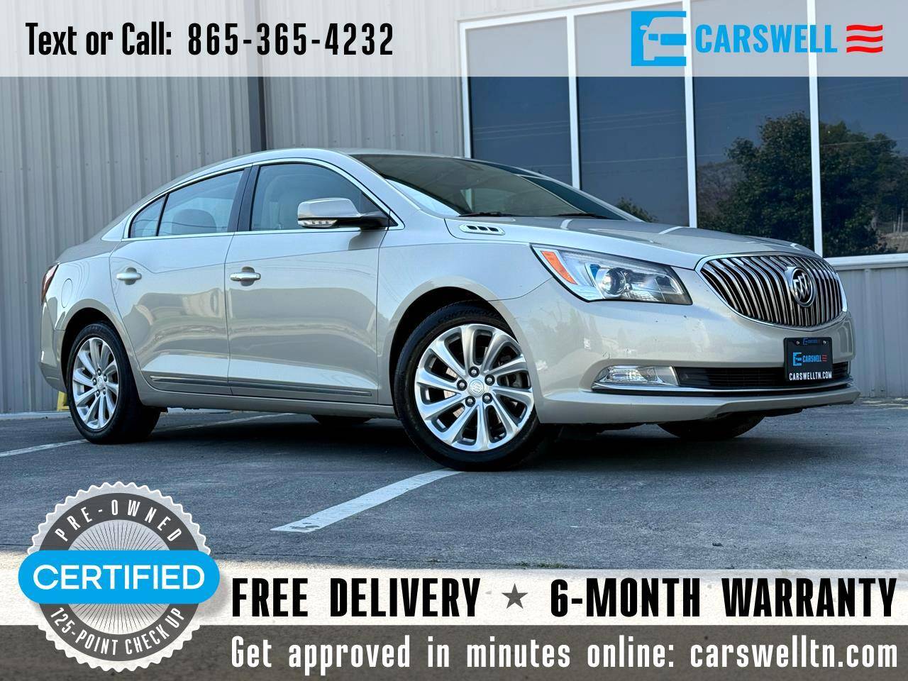 2014 Buick LaCrosse Leather — Sedan — 112,056 mi — Sevierville, TN