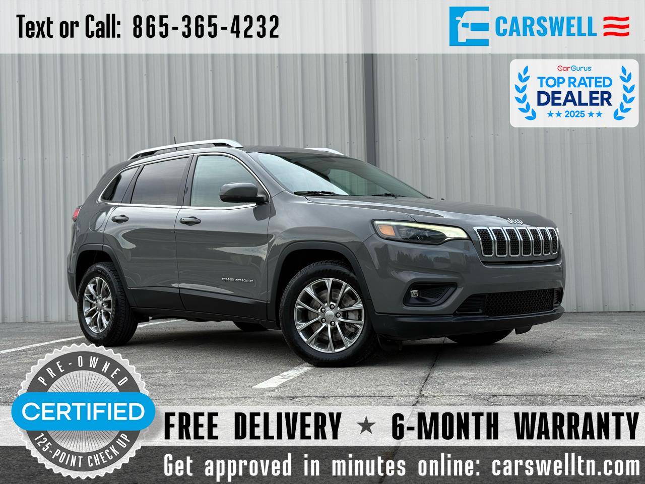 2019 Jeep Cherokee Latitude Plus — SUV — 112,474 mi — Sevierville, TN