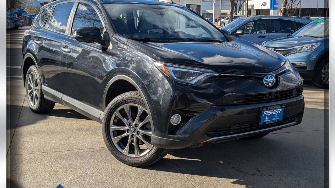 2017 Toyota RAV4 Hybrid Limited — SUV — 81,794 mi — Boulder, CO