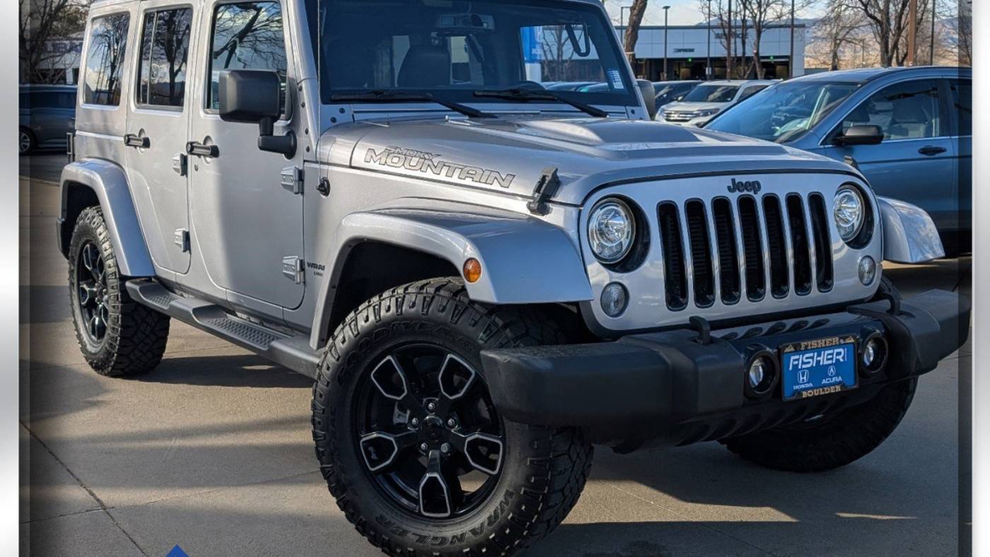 2017 Jeep Wrangler Smoky Mountain — SUV — 94,909 mi — Boulder, CO