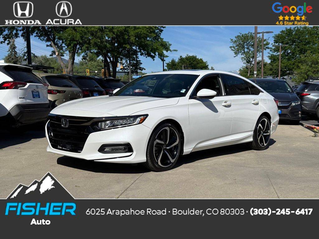 2020 Honda Accord Sport — Sedan — 17,681 mi — Boulder, CO