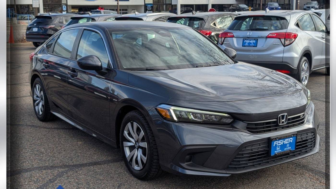 2022 Honda Civic LX — Sedan — 27,477 mi — Boulder, CO