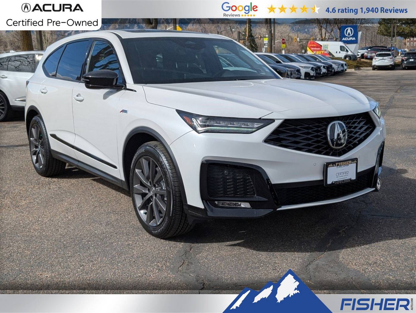 2025 Acura MDX A-Spec Package — SUV — 1,613 mi — Boulder, CO