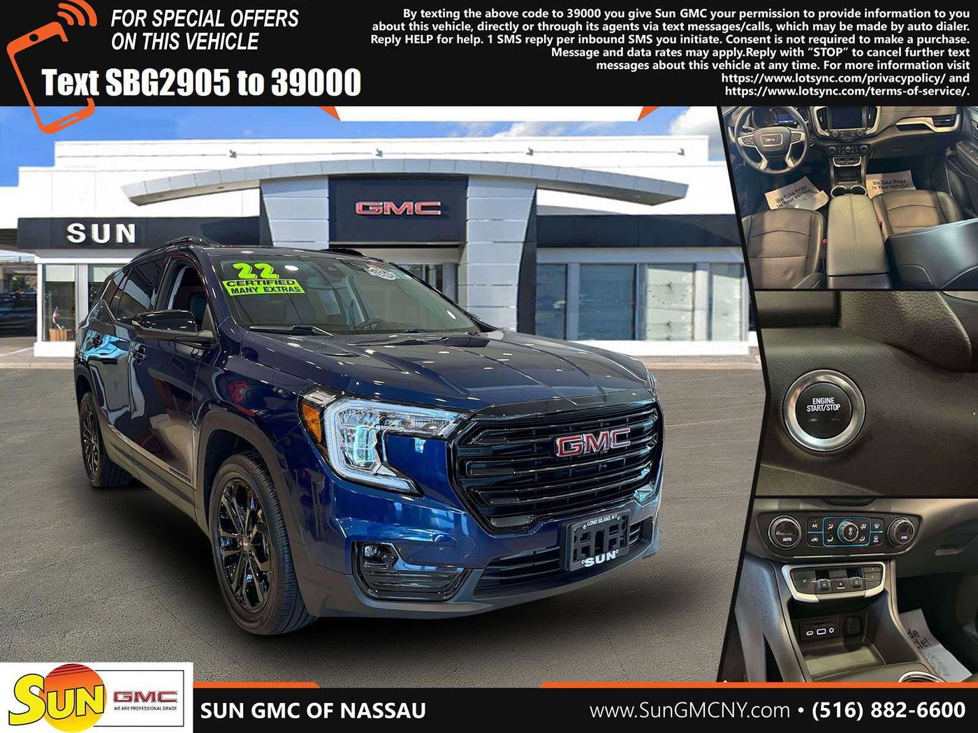 2022 GMC Terrain SLT — SUV — 6,962 mi — Wantagh, NY