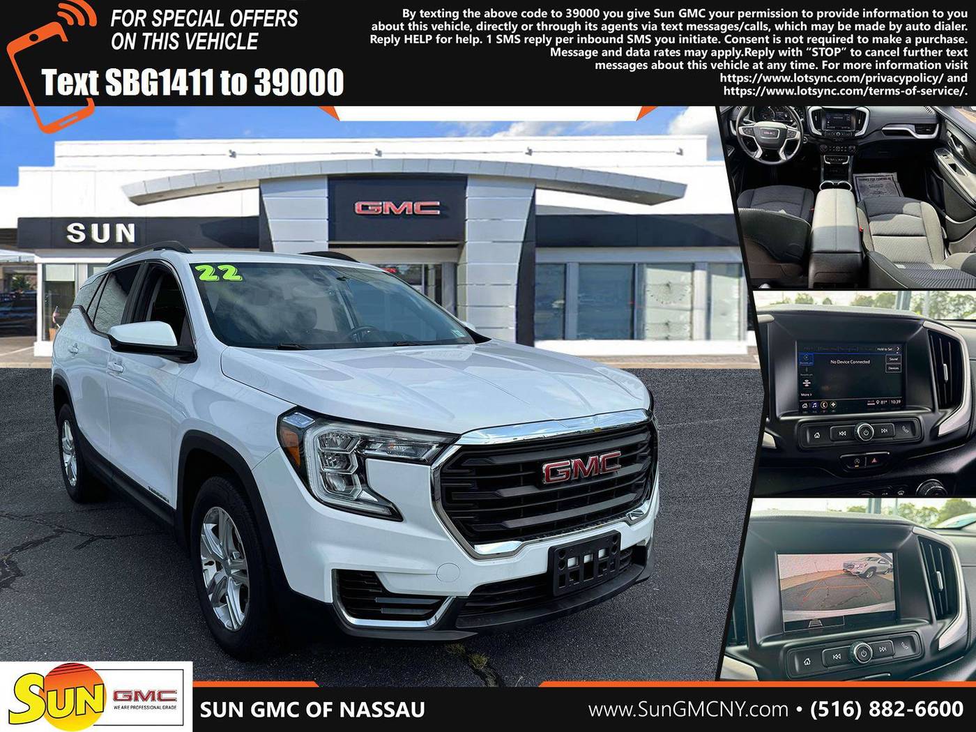 2022 GMC Terrain SLE — SUV — 21,471 mi — Wantagh, NY